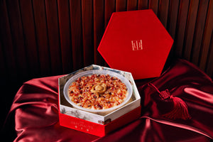 ABALONE PRESERVED SAUSAGE TURNIP CAKE 鮑魚臘味蘿蔔糕