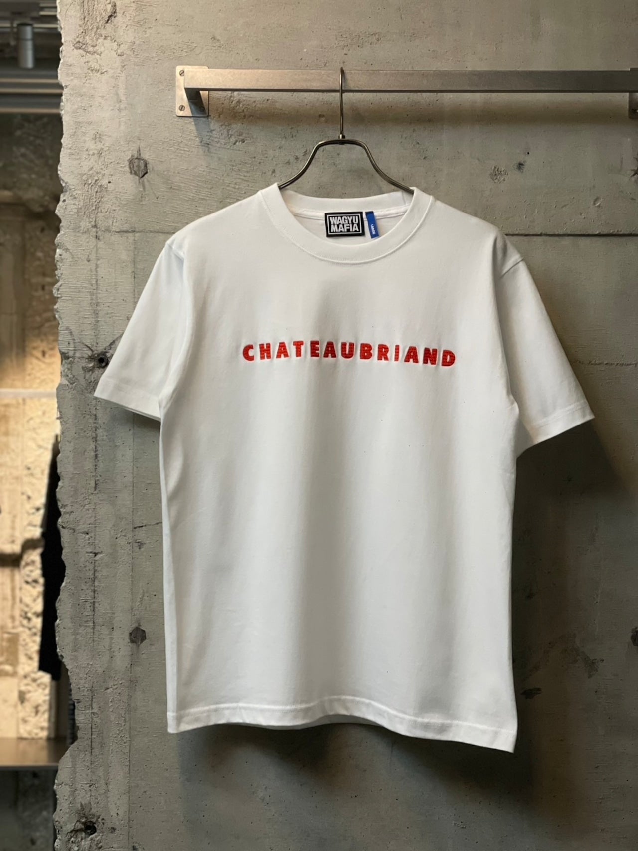 CHATEAUBRIAND EMBROIDERED T-SHIRT WHITE